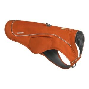 Ruffwear Overcoat Fuse Dog Jacket Harness Fleece Orange Medium